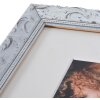Cornice barocca chic 18x24 cm bianco