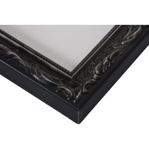 Cornice barocca chic 18x24 cm nero