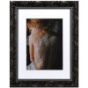 Cornice barocca chic 18x24 cm grigio scuro
