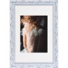 Cornice barocca chic 20x30 cm bianco