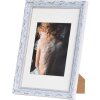 Cornice barocca chic 20x30 cm bianco