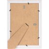 Cornice barocca chic 20x30 cm bianco