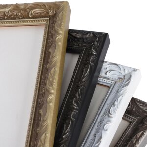 Cornice barocca chic 20x30 cm Grigio scuro