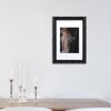 Cornice barocca chic 20x30 cm Grigio scuro