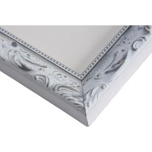 Cornice Chic Barocco 40x50 cm bianco