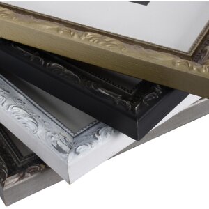 Cornice Chic Barocco 40x50 cm bianco