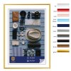 Henzo cornice in plastica Napoli 50x70 cm oro