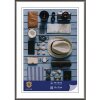Henzo Cornice in plastica Napoli 50x70 cm acciaio