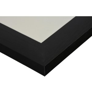 Henzo Telaio in alluminio Lucerna 50x70 cm nero con passe-partout 40x60 cm