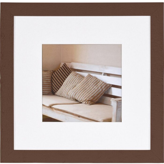 Cornice in legno Driftwood 40x40 cm marrone scuro