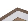 Cornice in legno Driftwood 18x24 cm marrone scuro