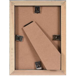 Cornice in legno Deco 13x18 cm blu