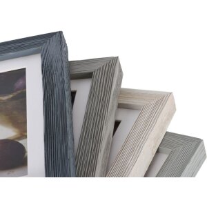 Cornice in legno Deco 13x18 cm blu