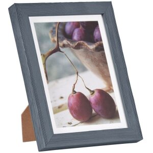 Cornice di legno Deco 15x20 cm blu