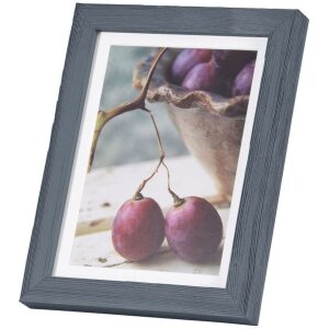 Cornice di legno Deco 15x20 cm blu
