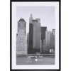 Telaio in plastica Henzo Metallica nero 50x70 cm con Passepartout 40x60 cm