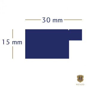 Cornice in plastica Frisco Bay 20x20 cm oro
