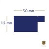 Cornice in plastica Frisco Bay 20x20 cm oro