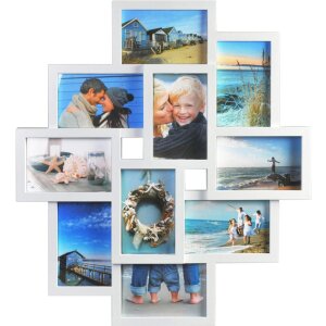 Henzo Gallery Cornice Holiday 10 foto 10x15 cm bianco