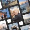 Henzo Gallery Cornice Holiday 10 foto 10x15 cm nero (45x60 cm)
