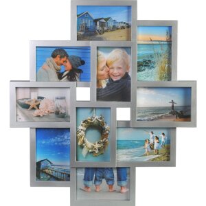 Henzo Gallery Cornice Holiday 10 foto 10x15 cm grigio...