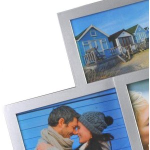 Henzo Gallery Cornice Holiday 10 foto 10x15 cm grigio (45x60 cm)
