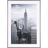 Henzo Cornice in alluminio Manhattan grigio scuro 50x70 cm con passe-partout