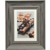 Cornice in legno Anais 18x24 cm marrone scuro