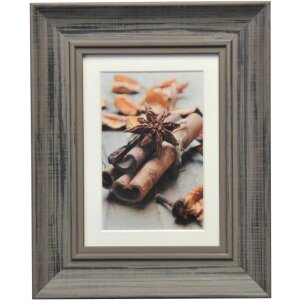 Cornice in legno Anais 15x20 cm marrone scuro
