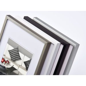 Walther Sedia con cornice in alluminio 10x15 cm acciaio