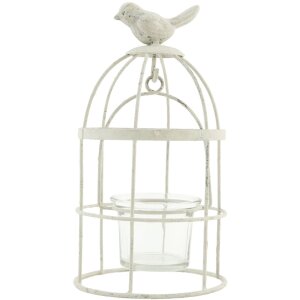 Porta tealight 6Y0939 - 10x10x19 cm