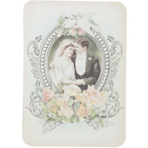 Carta coppia nostalgica 10,5x15 cm