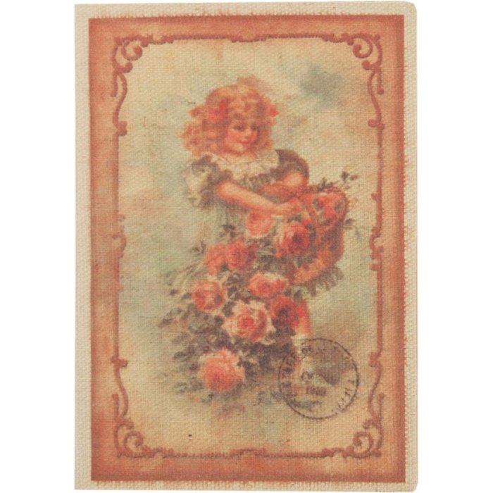 Biglietto da visita per bambina 12,5x17,5 cm