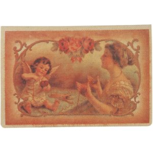 Angelo di Natale 17,5x12,5 cm