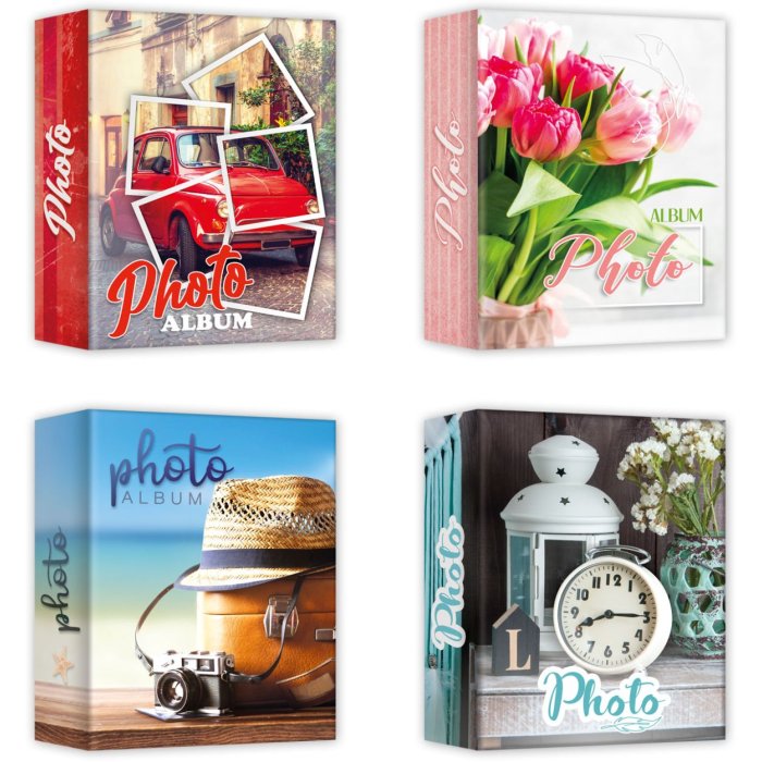 Carta album slip-in per 100 foto 10x15 cm