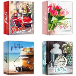 Carta album slip-in per 100 foto 10x15 cm