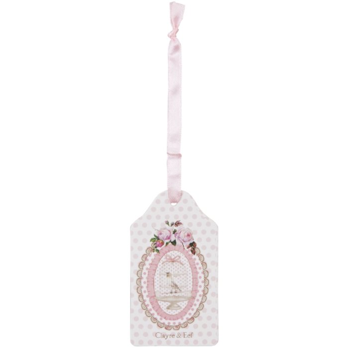 Confezione da 12 cartellini di carta 8x4,5 cm