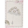 Ombrello in cartoncino con perline 10x15 cm