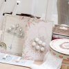 Ombrello in cartoncino con perline 10x15 cm