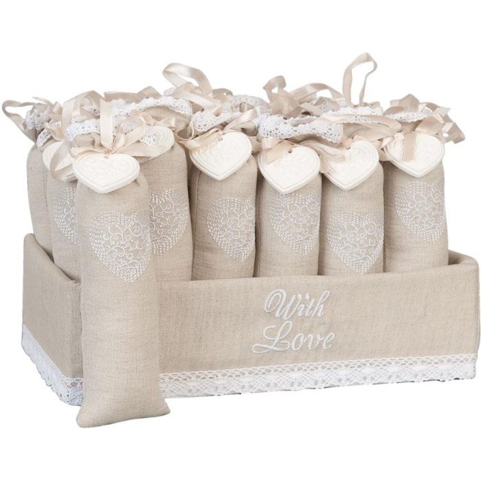 Borsa profumata CUORE AROMATICO 4x3x17 cm