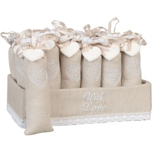 Borsa profumata CUORE AROMATICO 4x3x17 cm