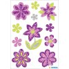 herma adesivi colorati fiori Diamante, glitterato