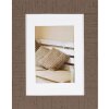 Cornice in legno Henzo DRIFTWOOD marrone medio 13x18 cm con passepartout 9x13 cm