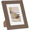 Cornice in legno Henzo DRIFTWOOD marrone medio 13x18 cm con passepartout 9x13 cm