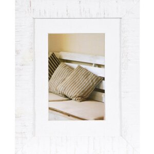 Cornice per foto legno Driftwood 15x20 bianco