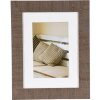 Henzo Cornice in legno Driftwood 15x20 marrone medio con passepartout 10x15 cm