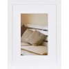 Telaio in legno Henzo Driftwood 30x40 cm bianco con passepartout 20x30 cm