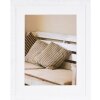 Cornice Henzo in legno Driftwood 40x50 cm bianco con passe-partout 30x40 cm
