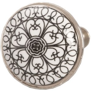 Clayre & Eef 61887 Pomolo per porta Ø 3 cm in...