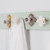 Clayre & Eef 61916 Pomello per porta Fiori Ø 5,5 cm in ceramica beige